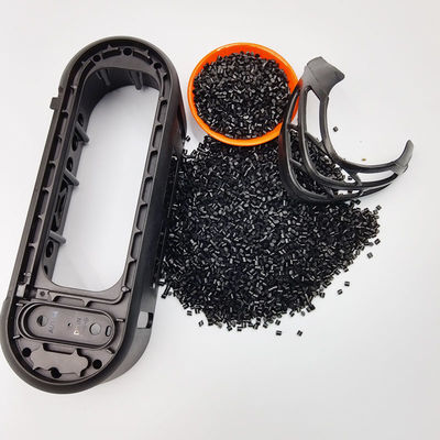 TPU GRS Recycled Materials Thermo Plastic Polyurethane Black Pellet