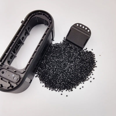 TPU GRS Recycled Materials Thermo Plastic Polyurethane Black Pellet
