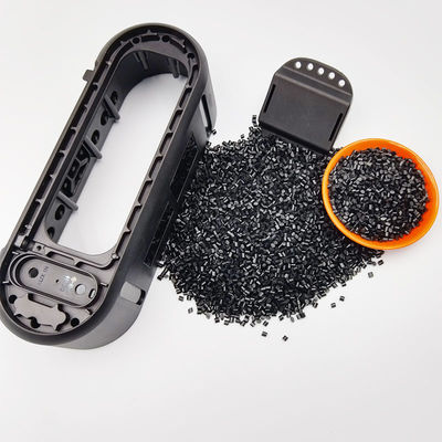 TPU GRS Recycled Materials Thermo Plastic Polyurethane Black Pellet