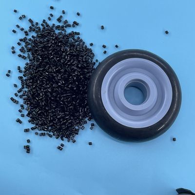 TPU GRS Recycled Materials Thermo Plastic Polyurethane Black Pellet
